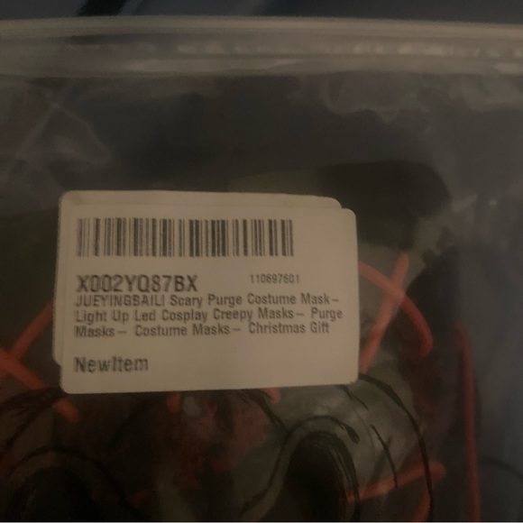 NWT light up Purge mask - Picture 3 of 3